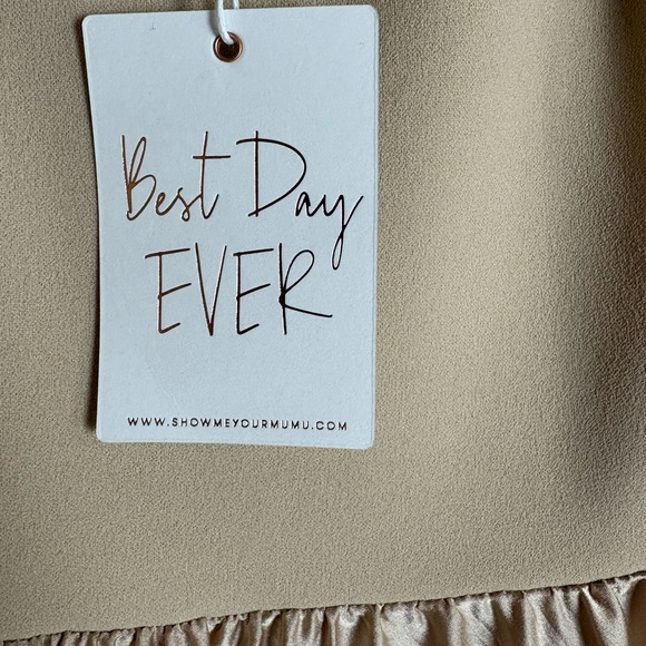 Show Me Your MuMu Cream Maxi Dress - Picture 6 of 9